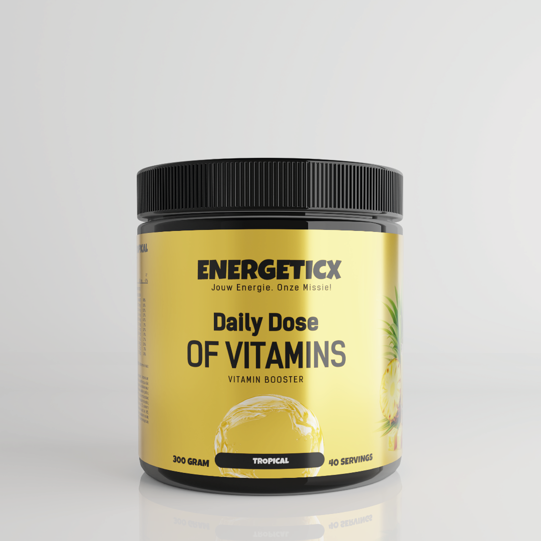 Dagelijkse Vitamineboost - Tropisch Poeder - Handige mix voor dagelijkse vitaminesuppletie