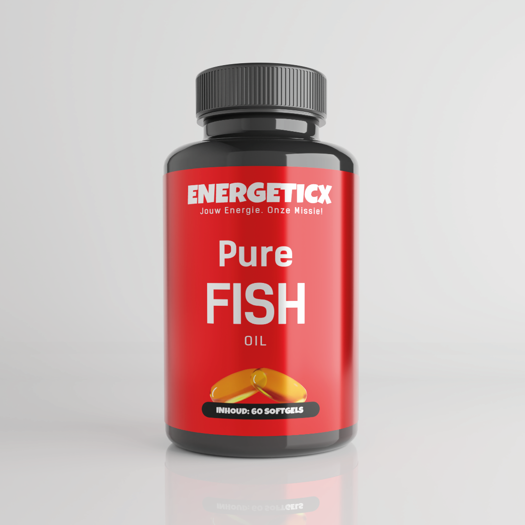 Pure Fish Omega 3 50 EPA + 25 DHA - Voedingssupplement voor een gezond hart en hersenfunctie vooraanzicht