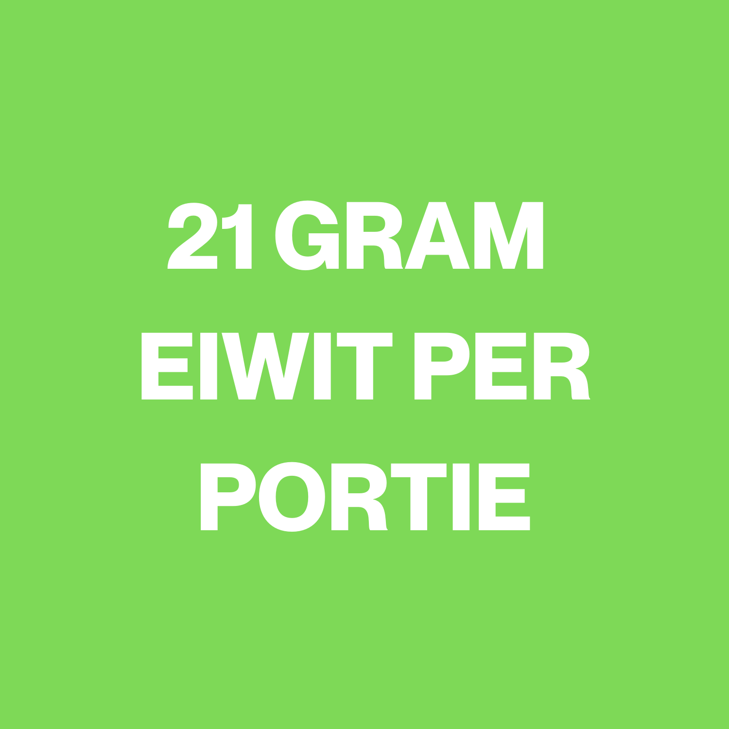 chrystal clear proteine 21 gram eiwit