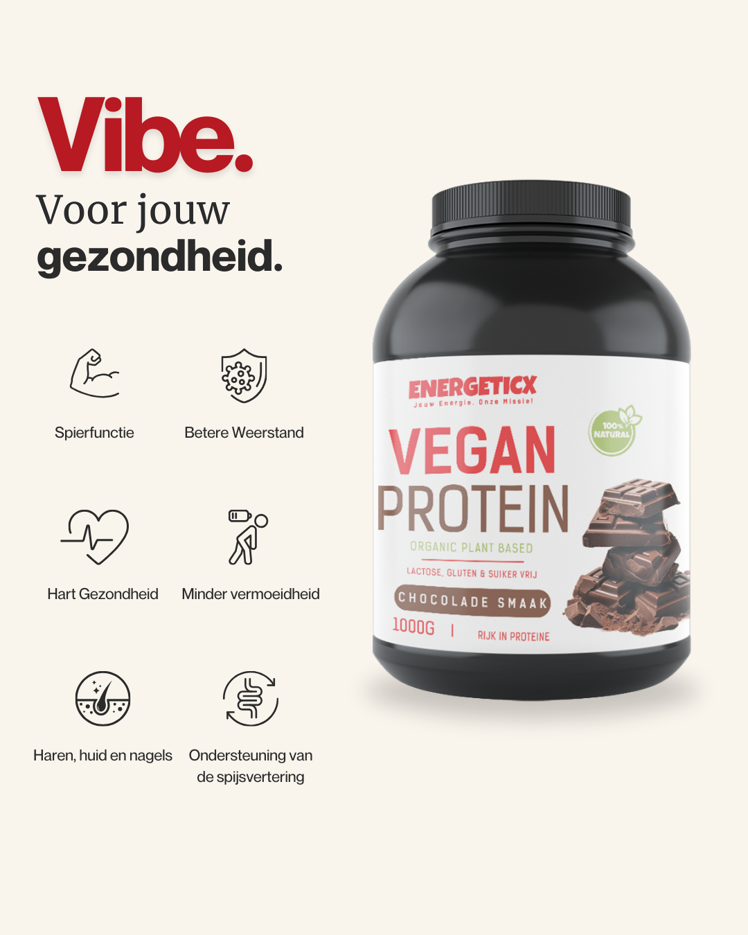 vibe proteine poeder shake voor jouw gezondheid