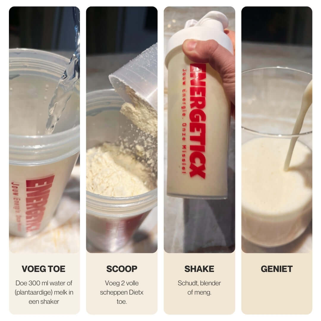 Geen tijd om te koken? Geniet van een voedzame shake zonder gedoe!