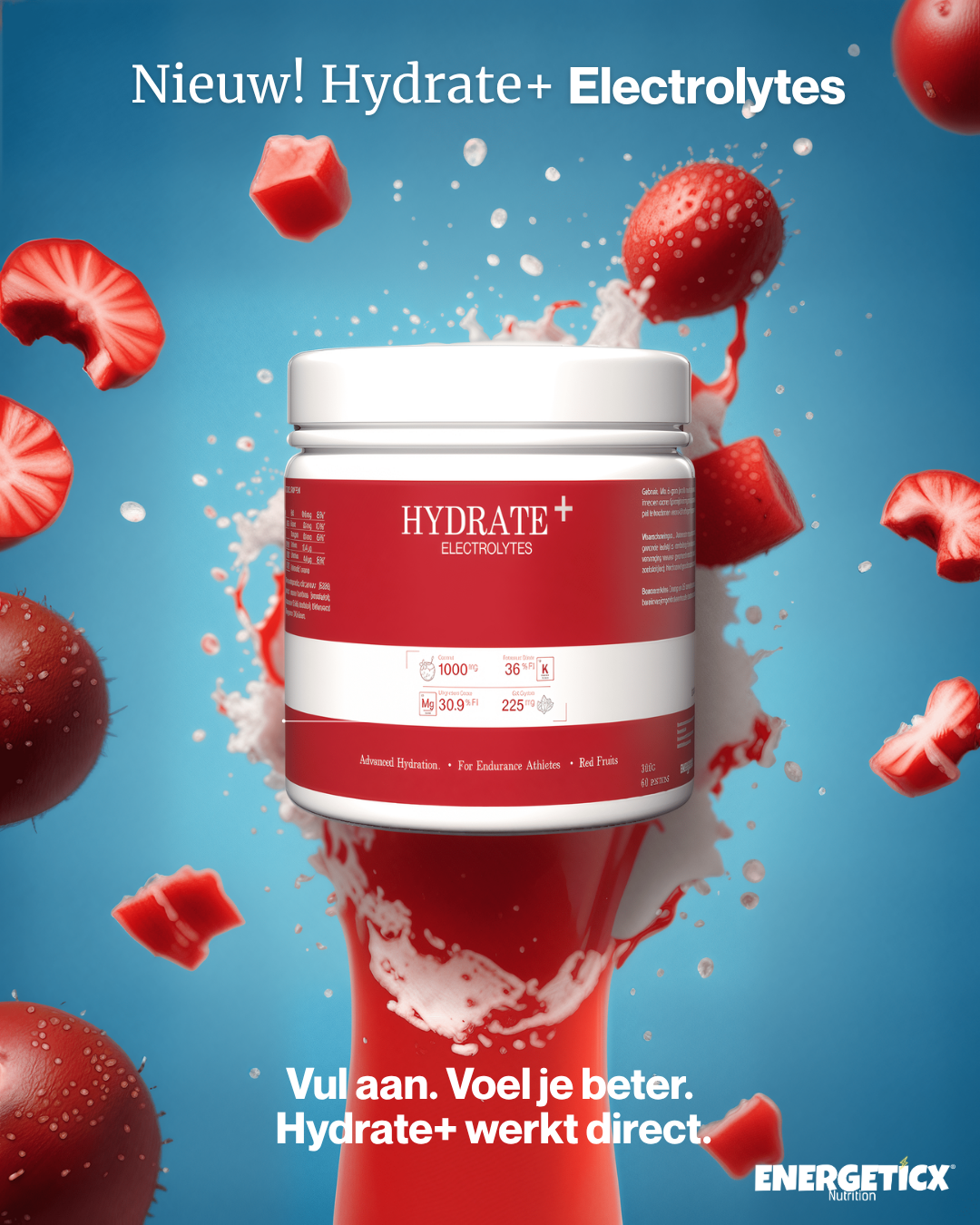 Optimale elektrolyten balans