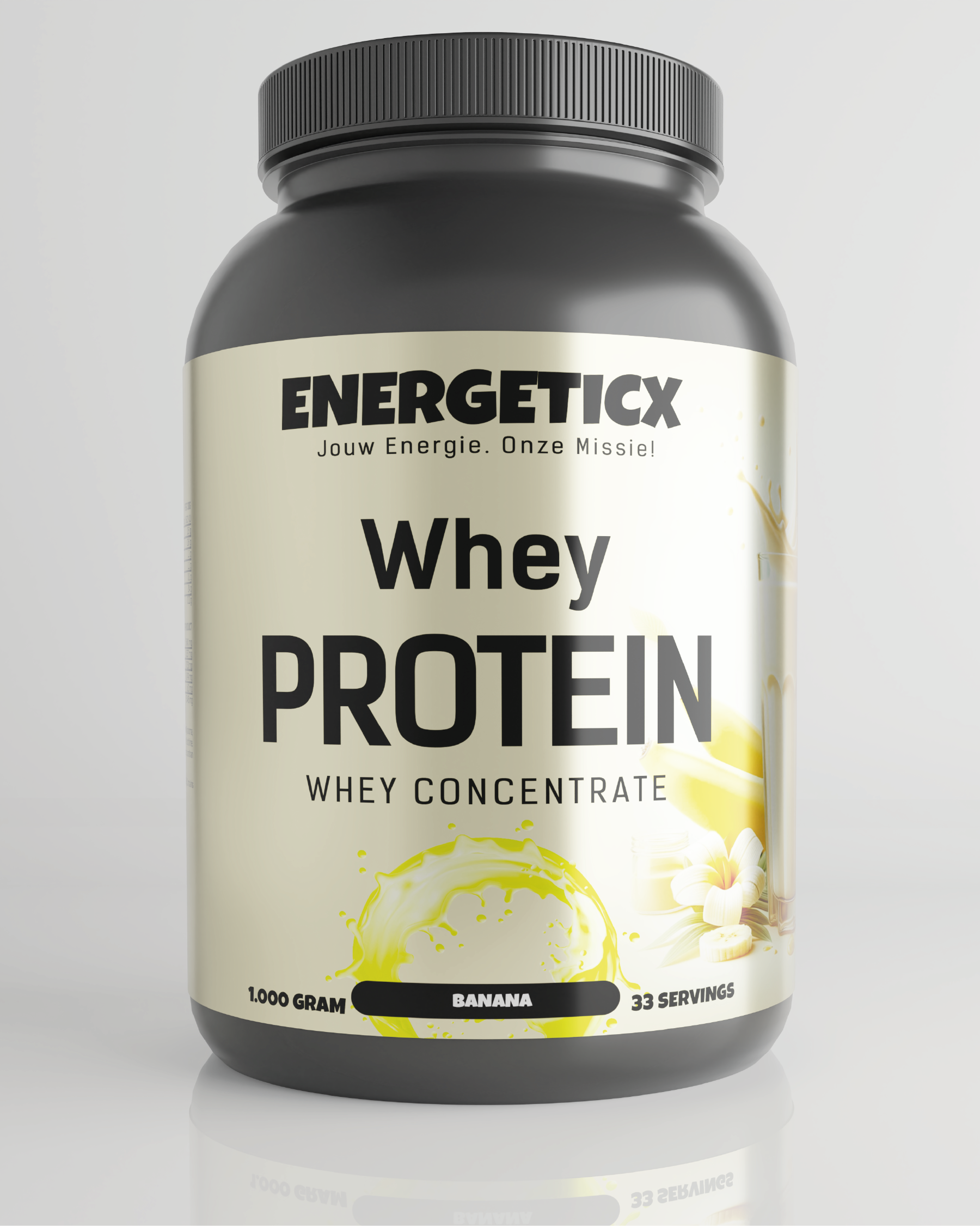 Whey Concentraat banaan eiwit poeder supplementen van Energeticx voor