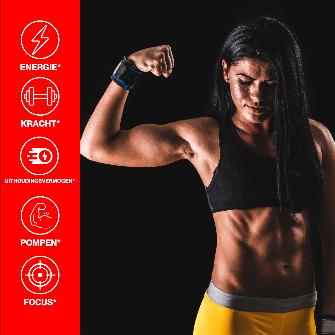 pre workout USP's kracht energie pump focus